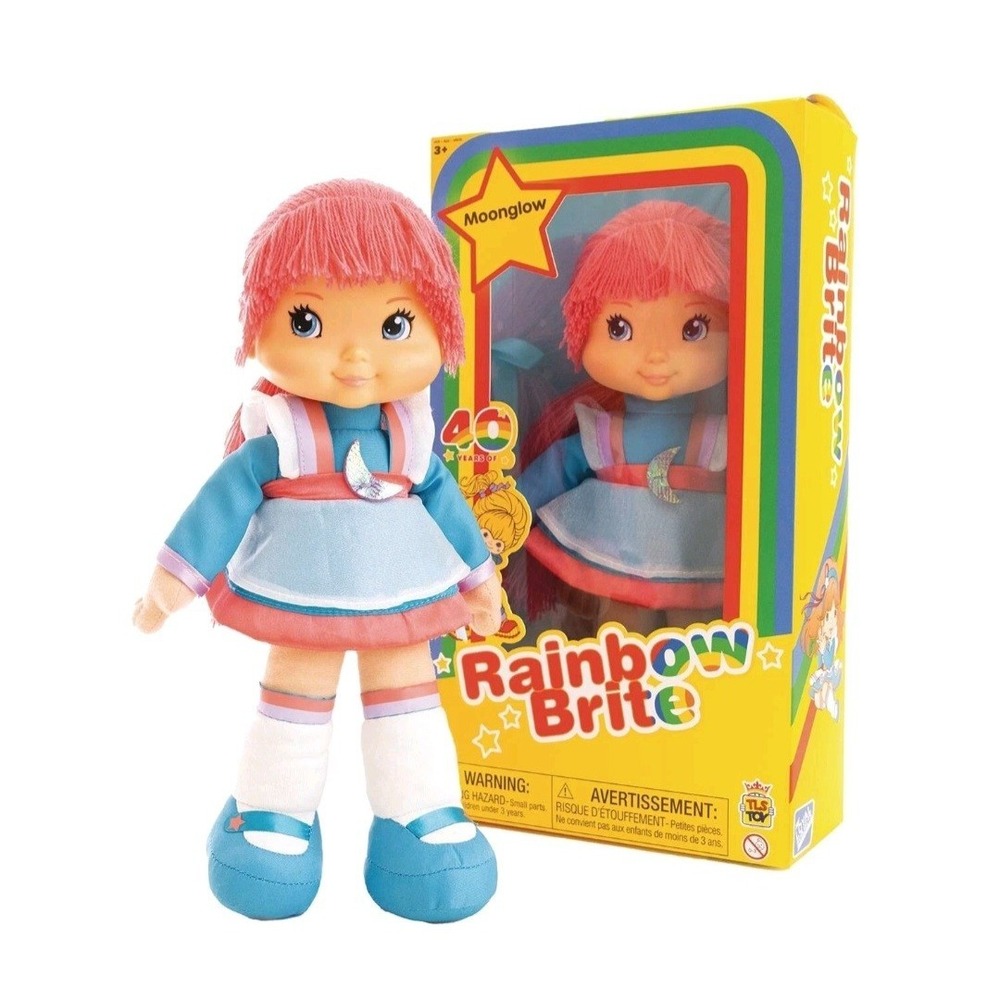 New~Rainbow Brite 12 Inch Moonglow Plush Doll Loyal Subjects☆ BONUS STICKERS!☆
